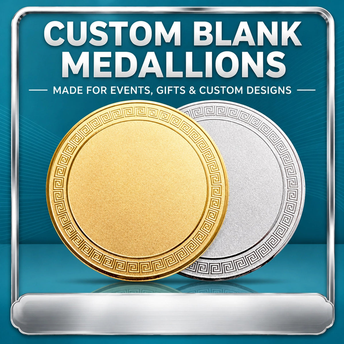 Brass copper blank coin